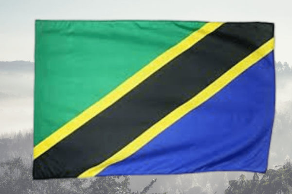 Tanzania flag, Poles Tanzania